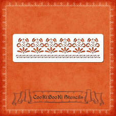 Silicone Stencil - Flowers Board No. 02