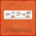 Silicone Stencil - Fishes