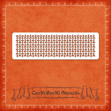 Silicone Stencil - Knitten Pattern No. 02