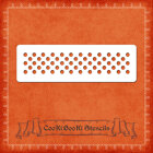 Silicone Stencil - Chess Circles