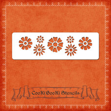 Silicone Stencil - Blossoms No. 02