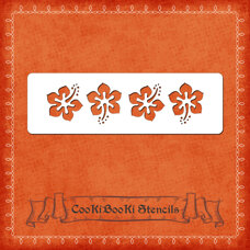 Silicone Stencil - Blossoms No. 04