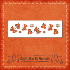 Silicone Stencil - Butterflies 