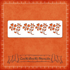 Silicone Stencil - Blossoms No. 08