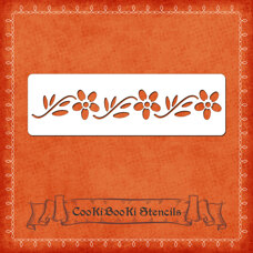 Silicone Stencil - Blossoms No. 09