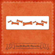 Silicone Stencil - Bones