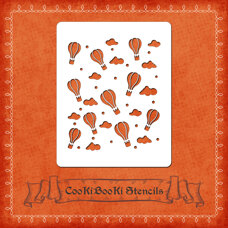 Decoration Materials - Silicone Stencil - Balloons Texture