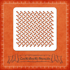 Decoration Materials - Silicone Stencil - Texture #064