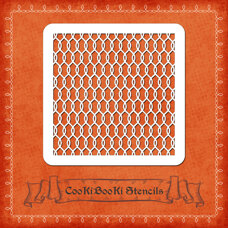 Decoration Materials - Silicone Stencil - Texture #065
