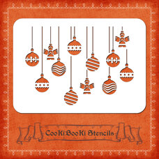 Decoration Materials - Silicone Stencil - Christmas Ornaments