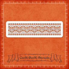 Silicone Stencil - Lace Ornament No. 02