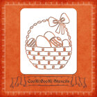 Silicone Stencil - Easter Bucket Silicone Stencil - Easter Bucket