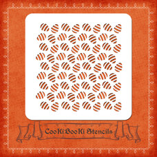 Decoration Materials - Silicone Stencil - Texture Easter Eggs