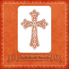 Silicone Stencil - Decorative Cross