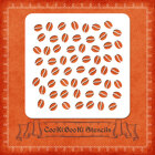 Silicone Stencil - Coffee Beans