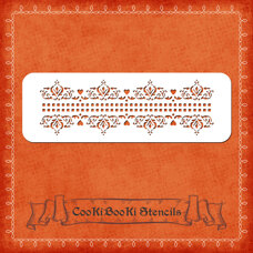 Silicone Stencil - Decorative Board No. 04