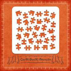Silicone Stencil - Puzzle