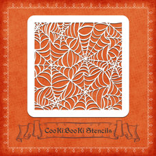Silicone Stencil - Cobweb No. 02