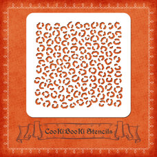 Silicone Stencil - Jaguar Skin