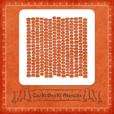 Silicone Stencil - Snake Skin