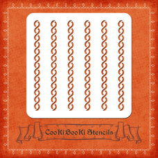 Silicone Stencil - Ropes