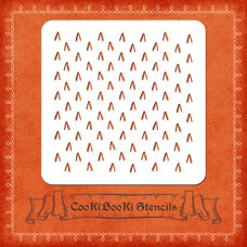 Decoration Materials - Silicone Stencil - Texture #079