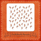 Silicone Stencil - Wheat Grain Texture