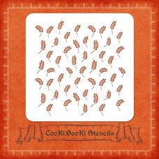 Decoration Materials - Silicone Stencil - Wheat Grain Texture