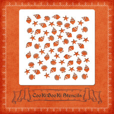 Silicone Stencil - Sea Bottom Texture