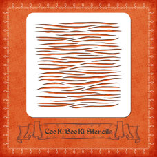 Decoration Materials - Silicone Stencil - Tiger Skin Texture