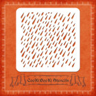 Silicone Stencil - Rain Texture