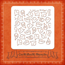 Silicone Stencil - Halloween Texture No. 04