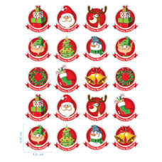 Edible Stickers - Christmas Stickers No. 04