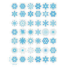 Edible Stickers - Christmas Snowflakes