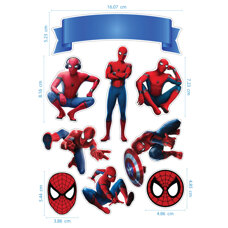 Edible Stickers - Spiderman No. 02
