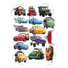 Edible Stickers - Cars No. 01