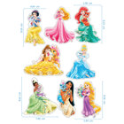 Edible Stickers - Princess No. 02