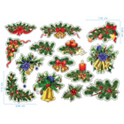 Edible Stickers - Christmas Ornaments