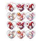 Edible Stickers - Valentine No. 05