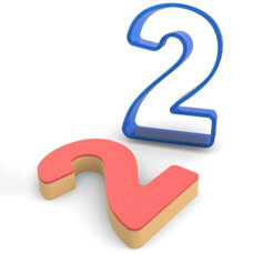 Cookie Cutters - Polycarbonate Cookie Cutter – Two