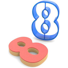 Polycarbonate Cookie Cutter – Eight