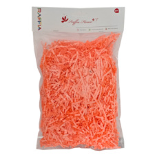 Shredded Matte Paper - Curl Coral