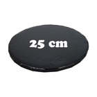 Cake Lightweight Board Round - Black 25cm