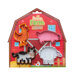 Decora Farm Animal Pastry Cutters Set/4 