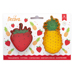 Cookie Cutters - Decora Pineapple and Strawberry Cutters Set/2