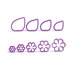 Decora Cutterс Gardenia Set/9
