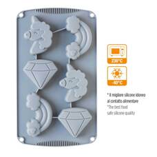 Cakes and Muffins - Silicone Baking Mold Decora - Unicorn