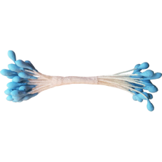 Flower Stamen - Sky Blue