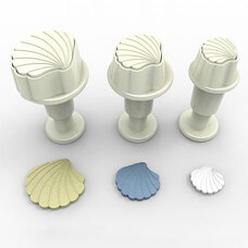 Stamps and Textures - Mini Plungers Shells Set/3