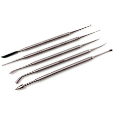 Tools and Boxes - Dekofee Modelling Tools Stainless Steal pk/8